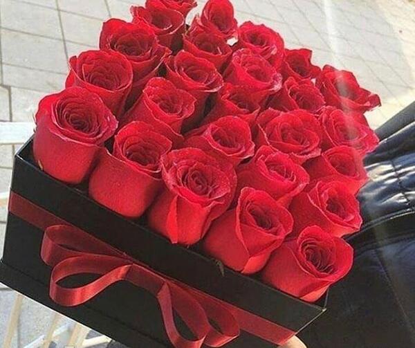 عکس دسته گل رز فیک