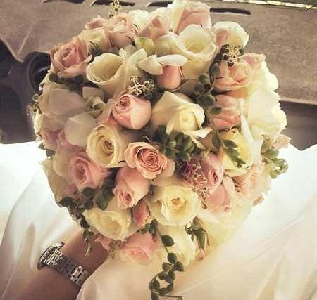 عکس دسته گل عروس فیک
