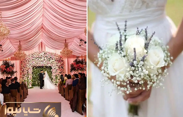 عکس دسته گل عروس فیک