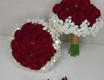 عکس دسته گل مصنوعی عروسی
