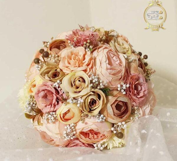 عکس دسته گل مصنوعی عروسی