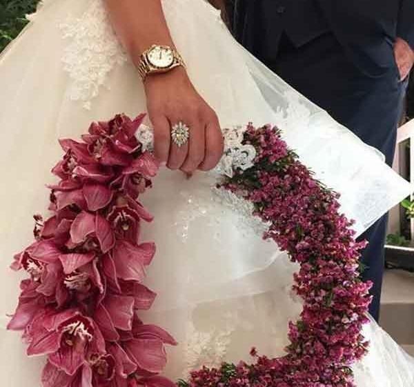 عکس دسته گل مصنوعی عروسی