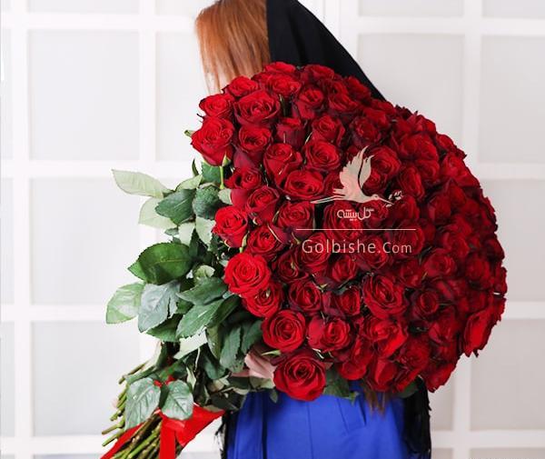 عکس دسته گل رز عاشقانه