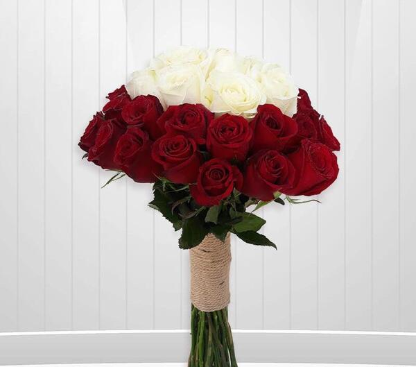 عکس دسته گل رز عاشقانه