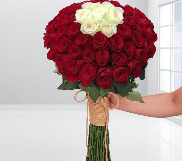عکس دسته گل رز عاشقانه