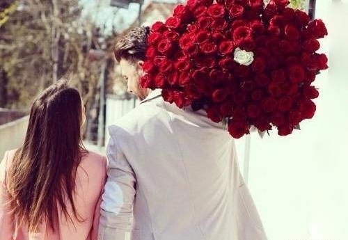 عکس عاشقانه دسته گل زیبا