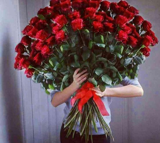عکس عاشقانه دسته گل زیبا
