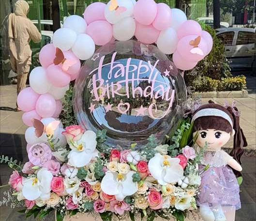 عکس دسته گل برای تولد نوزاد