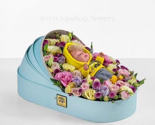 عکس دسته گل برای تولد نوزاد
