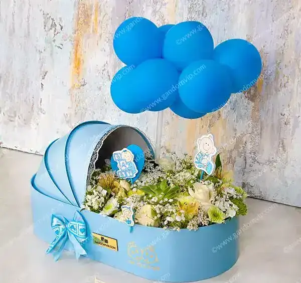 عکس دسته گل برای تولد نوزاد