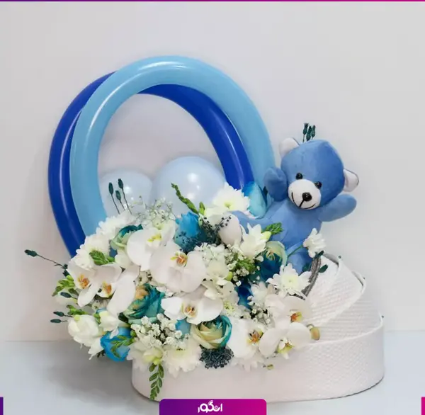 عکس دسته گل برای تولد نوزاد