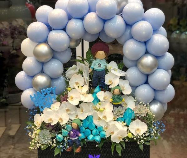 عکس دسته گل برای تولد نوزاد
