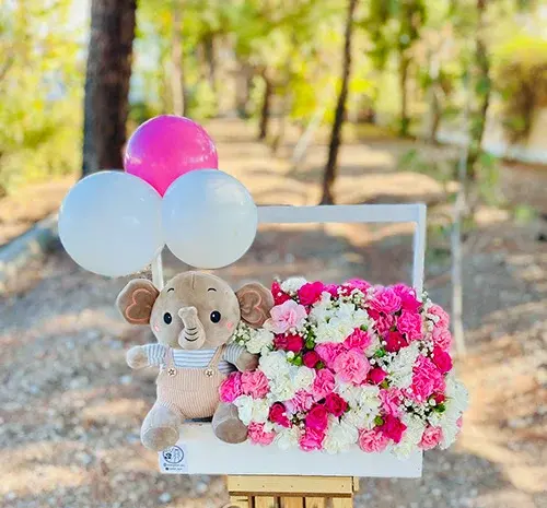 عکس دسته گل برای تولد نوزاد