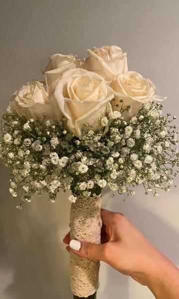 عکس دسته گل عروس برای عقد محضری