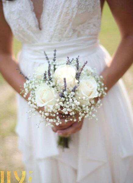 عکس دسته گل عروس برای عقد محضری