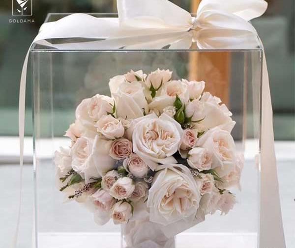 عکس از دسته گل عروس طبیعی