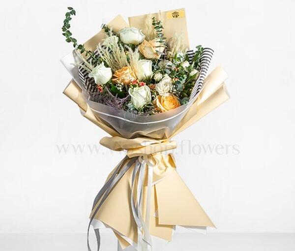 عکس دسته گل ساده و شیک