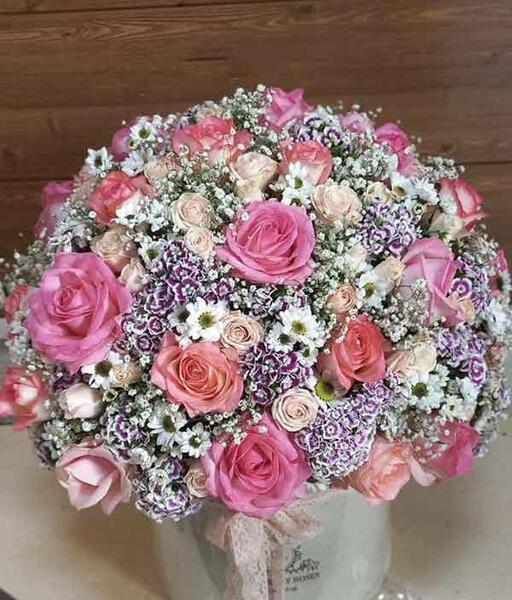 عکس دسته گل خواستگاری ساده