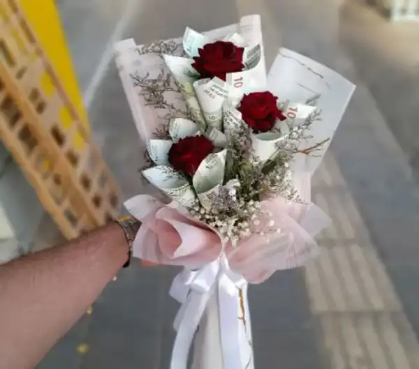 عکس دسته گل شاباش