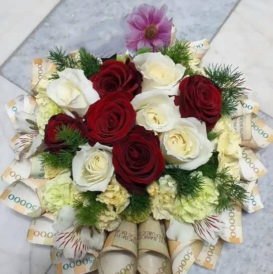 عکس دسته گل شاباش