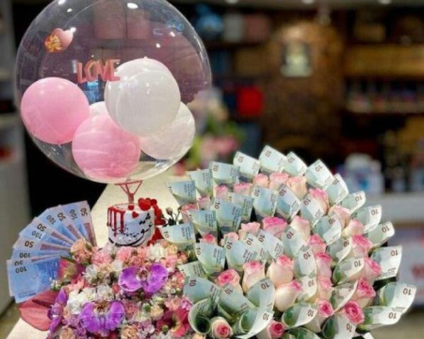 عکس دسته گل شاباش