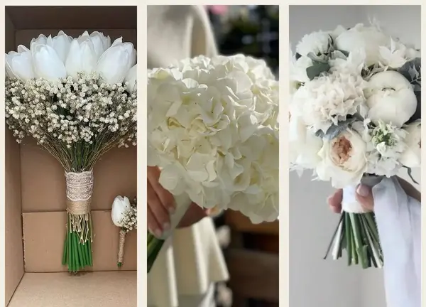 عکس دسته گل عروس شیک جدید