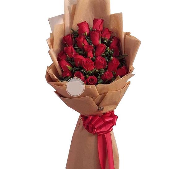 عکس دسته گل سرخابی