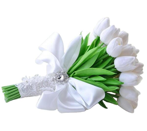 عکس مدل دسته گل عروس سفید
