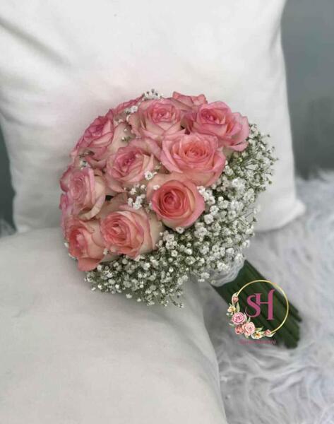 عکس دسته گل دست عروس و داماد