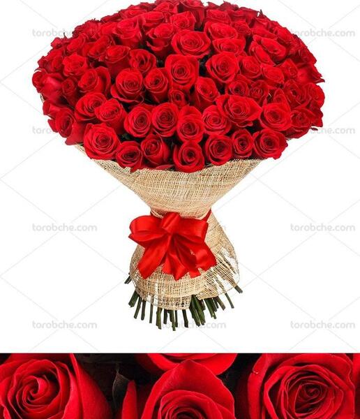 عکس دسته گل زیبای رز