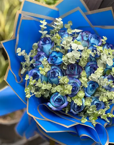 عکس دسته گل زیبای رز