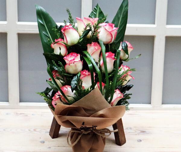 عکس زیباترین دسته گل رز