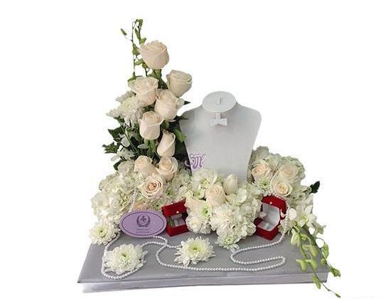 عکس دسته گل حلقه ای