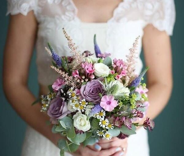 عکس دسته گل حلقه ای