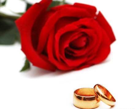 عکس دسته گل با حلقه