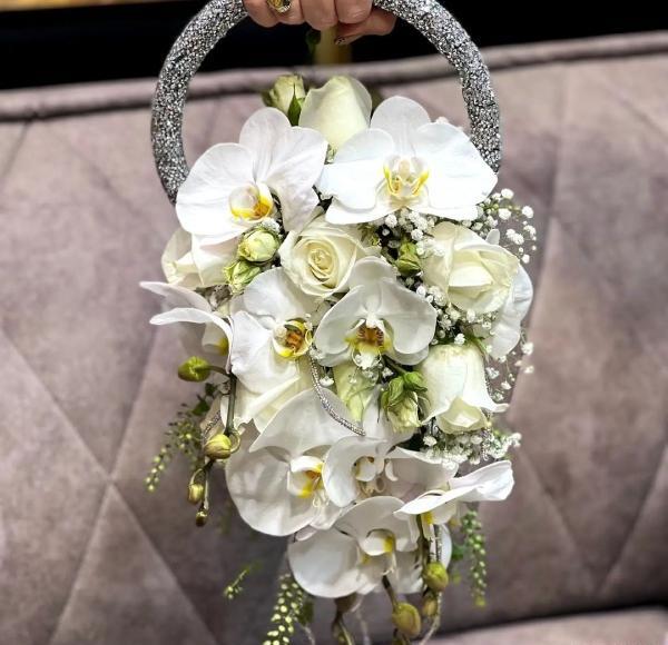 عکس دسته گل عروس جدید مصنوعی