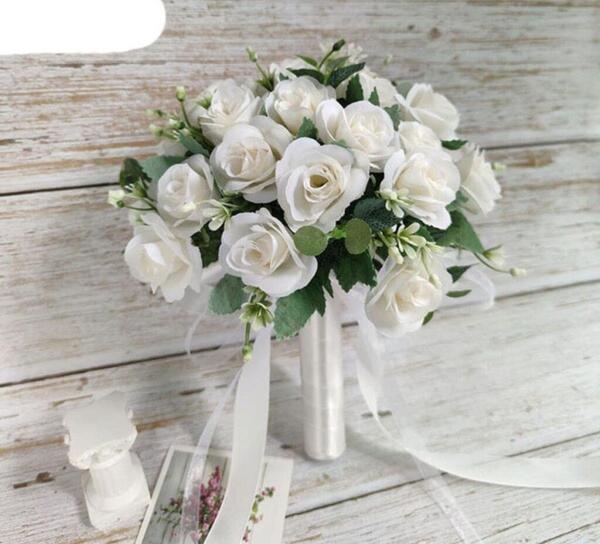 عکس دسته گل عروس جدید مصنوعی