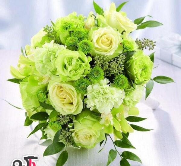 عکس دسته گل عروس جدید سفید