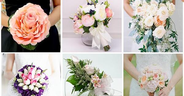 عکس انواع دسته گل عروس جدید