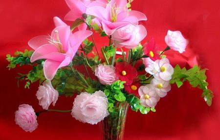 عکس دسته گل با جوراب