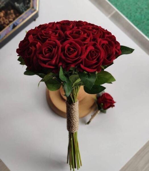 عکس از دسته گل عروس جدید