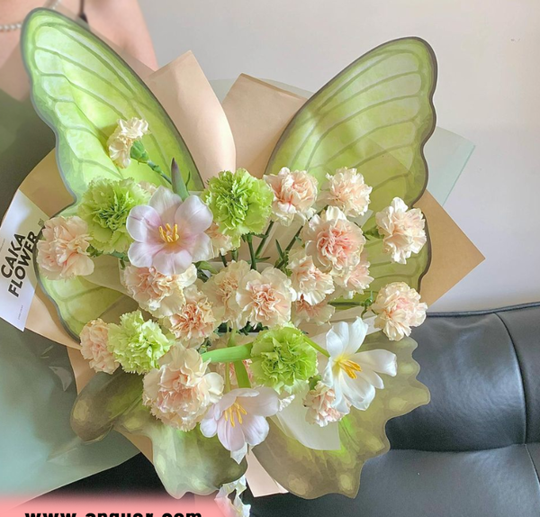 عکس دسته گل پروانه ای