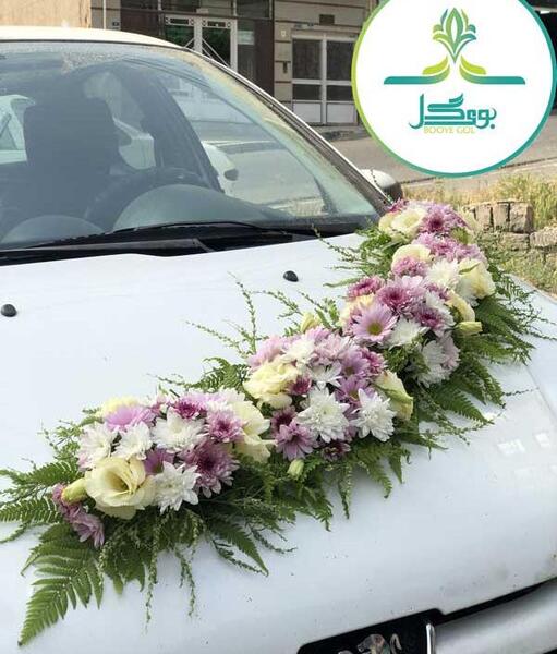 عکس دسته گل تو ماشین ۲۰۷