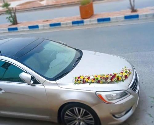 عکس دسته گل تو ماشین ۲۰۷