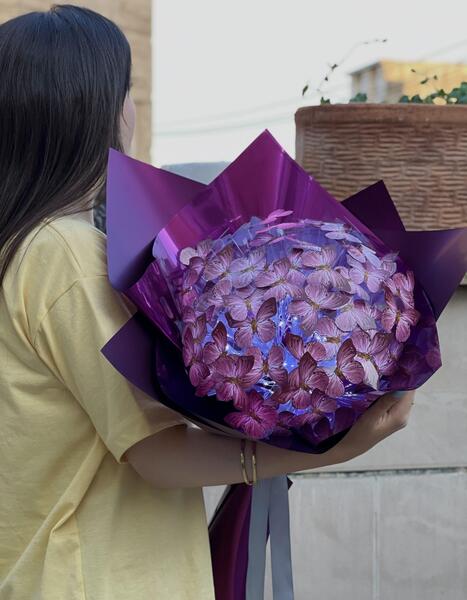 عکس دسته گل پروانه