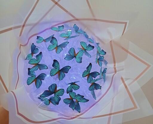 عکس دسته گل پروانه