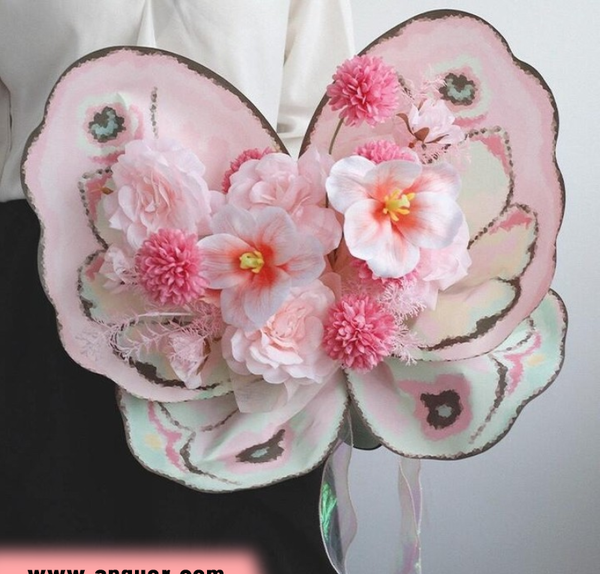 عکس دسته گل پروانه