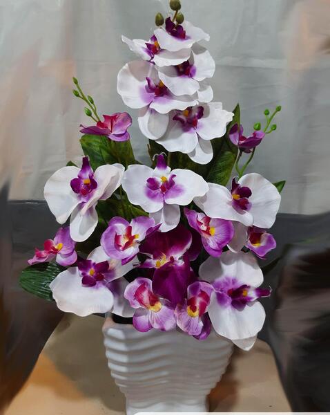 عکس دسته گل بنفش بزرگ