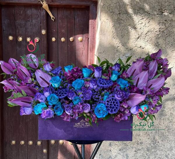 عکس دسته گل بنفشه