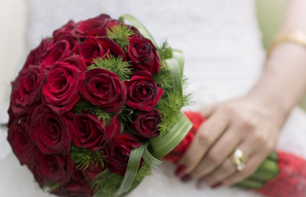 عکس دسته گل عروس عقدی